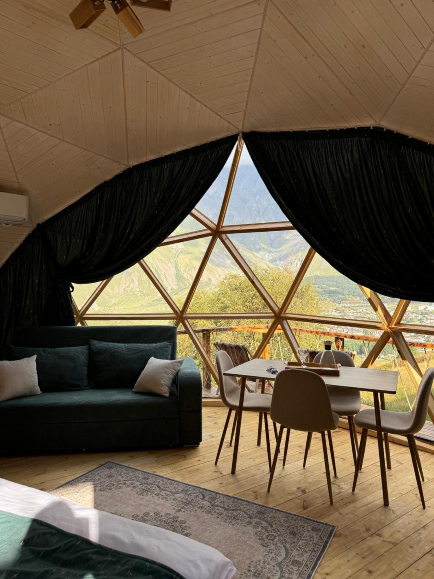 Glamping Emerald كازباجي المظهر الخارجي الصورة