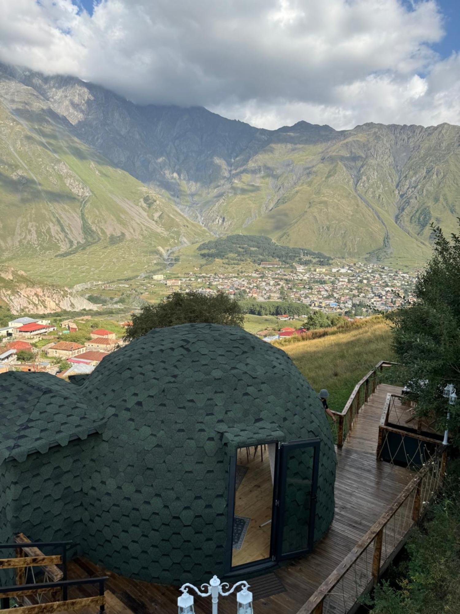 Glamping Emerald كازباجي المظهر الخارجي الصورة