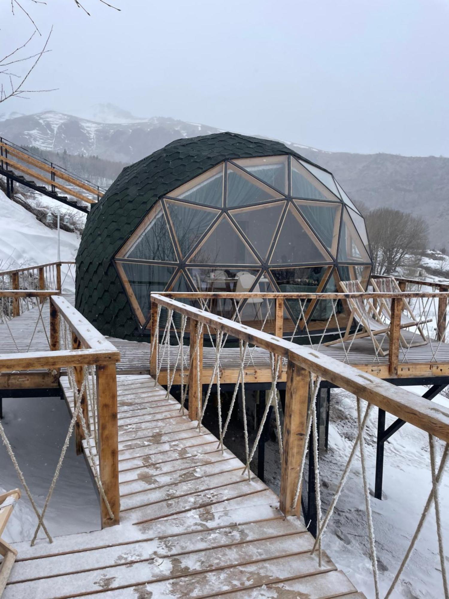 Glamping Emerald كازباجي المظهر الخارجي الصورة