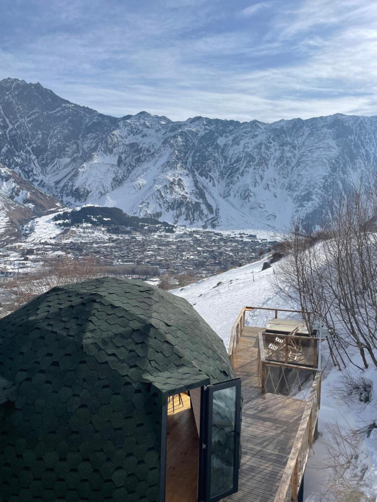 Glamping Emerald كازباجي المظهر الخارجي الصورة